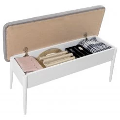 Loftscape Salle à manger Baris (5 éléments) - Extensible - Blanc / Gris 17 Loftscape Salle à manger Baris (5 éléments) - Extensible - Blanc / Gris -Meubles de salle à manger Soldes Magasin 1000273400 220816 036 DETAILS P000000001000273400