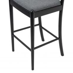 Studio Copenhagen Chaise de bar Cutis - Rotin et tissu / Hêtre massif - Gris -Meubles de salle à manger Soldes Magasin 1000273458 220420 055 DETAILS P000000001000273458