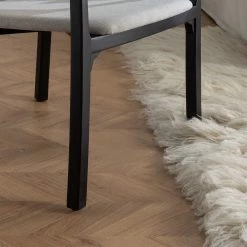 Studio Copenhagen Fauteuil de jardin Elena - Rotin et tissu / Hêtre massif - Gris lumineux -Meubles de salle à manger Soldes Magasin 1000273466 220823 025 MOOD DETAILS P000000001000273466 mood