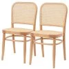 Studio Copenhagen Chaises Sawl I (lot de 2) - Rotin / Hêtre massif - Rotin / Hêtre