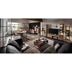 Red Living Buffet Meevoo II - Imitation chêne rustique / Graphite 10 Red Living Buffet Meevoo II - Imitation chêne rustique / Graphite -Meubles de salle à manger Soldes Magasin 1000273888 211022 131557000023 MOOD DETAILS P000000001000273888 mood