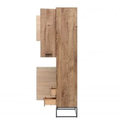 Red Living Vitrine Meevoo - Imitation chêne rustique / Graphite 14 Red Living Vitrine Meevoo - Imitation chêne rustique / Graphite -Meubles de salle à manger Soldes Magasin 1000273890 210614 14470200045 DETAILS P000000001000273890