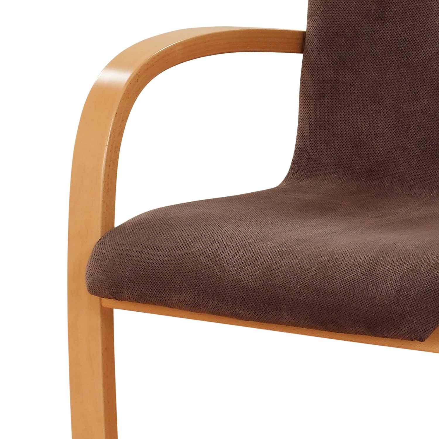 Norrwood Chaise à accoudoirs Rowena - Tissu / Hêtre massif - Tabac / Hêtre 6 Norrwood Chaise à accoudoirs Rowena - Tissu / Hêtre massif - Tabac / Hêtre – Image 6