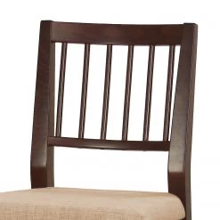 Velvet Studio Chaise de bar Nieva - Tissu / Hêtre massif - Camel / Noyer -Meubles de salle à manger Soldes Magasin 1000274336 210709 14180800266 DETAILS P000000001000274336