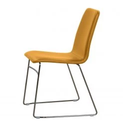 Red Living Chaises capitonnées Myko (lot de 2) - Jaune curry -Meubles de salle à manger Soldes Magasin 1000274340 210709 14181100299 DETAILS P000000001000274340