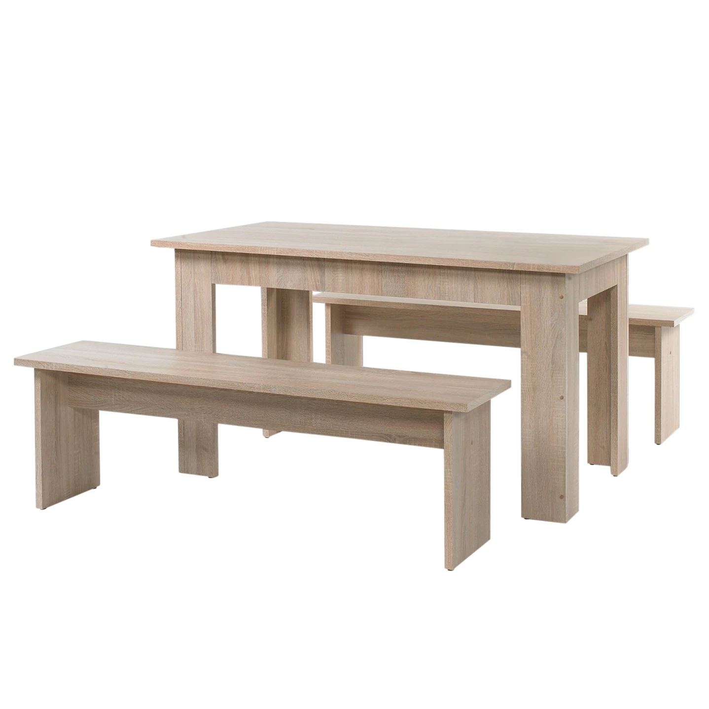 Naturoo Salle à manger Calea (3 éléments) - Imitation chêne Sonoma 1 Naturoo Salle à manger Calea (3 éléments) - Imitation chêne Sonoma