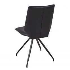 Loftscape Chaises Diva (Lot de 2) - Imitation cuir / Acier - Noir 10 Loftscape Chaises Diva (Lot de 2) - Imitation cuir / Acier - Noir -Meubles de salle à manger Soldes Magasin 1000274856 210629 14280700111 DETAILS P000000001000274856