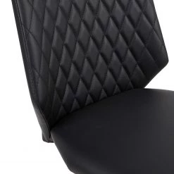 Loftscape Chaises Diva (Lot de 2) - Imitation cuir / Acier - Noir 13 Loftscape Chaises Diva (Lot de 2) - Imitation cuir / Acier - Noir -Meubles de salle à manger Soldes Magasin 1000274856 210629 14280700114 DETAILS P000000001000274856