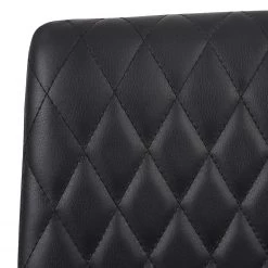 Loftscape Chaises Diva (Lot de 2) - Imitation cuir / Acier - Noir 14 Loftscape Chaises Diva (Lot de 2) - Imitation cuir / Acier - Noir -Meubles de salle à manger Soldes Magasin 1000274856 210629 14280700115 DETAILS P000000001000274856