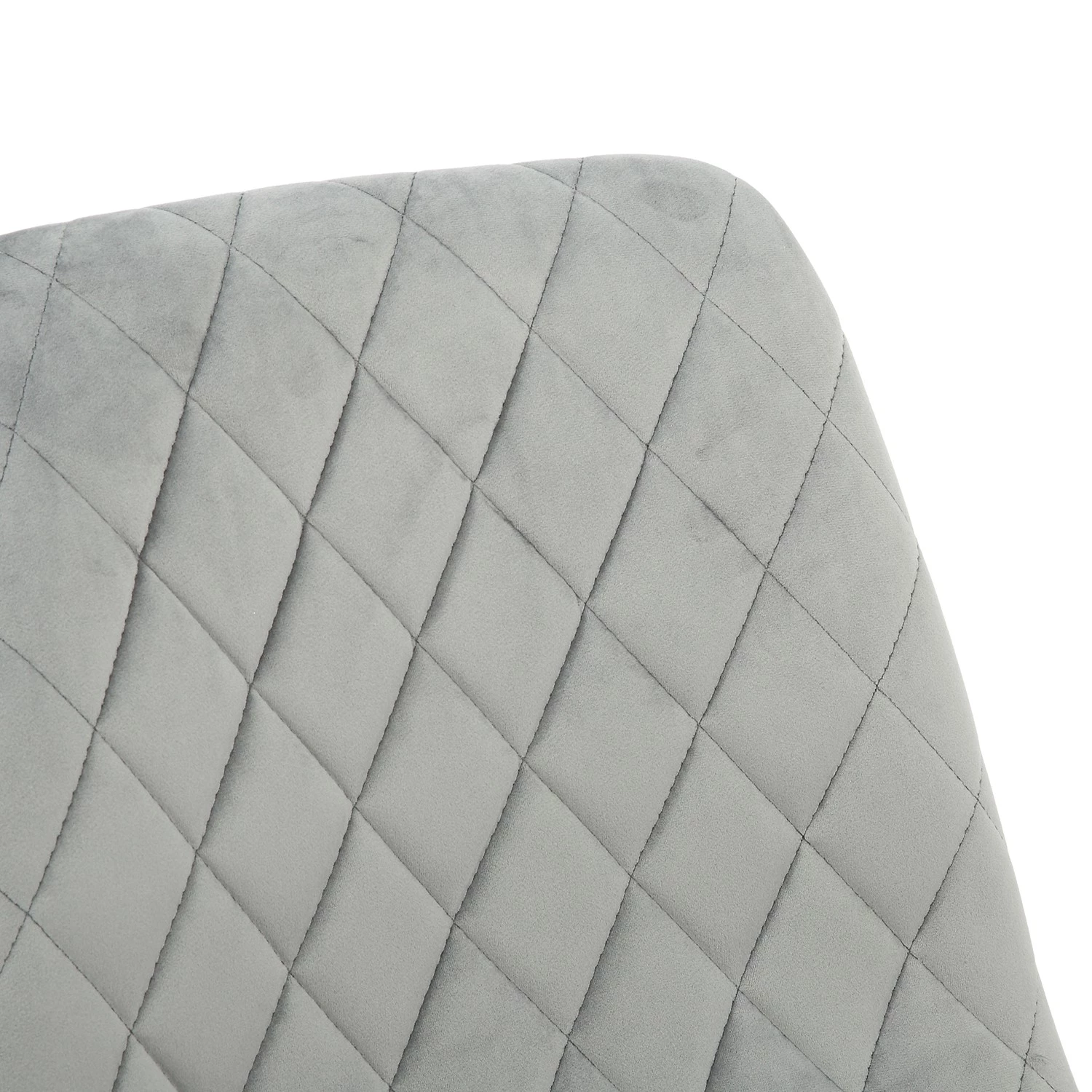 Ars manufacti Chaises capitonnées Trevo I (lot de 2) - Gris lumineux 8 Ars manufacti Chaises capitonnées Trevo I (lot de 2) - Gris lumineux – Image 8