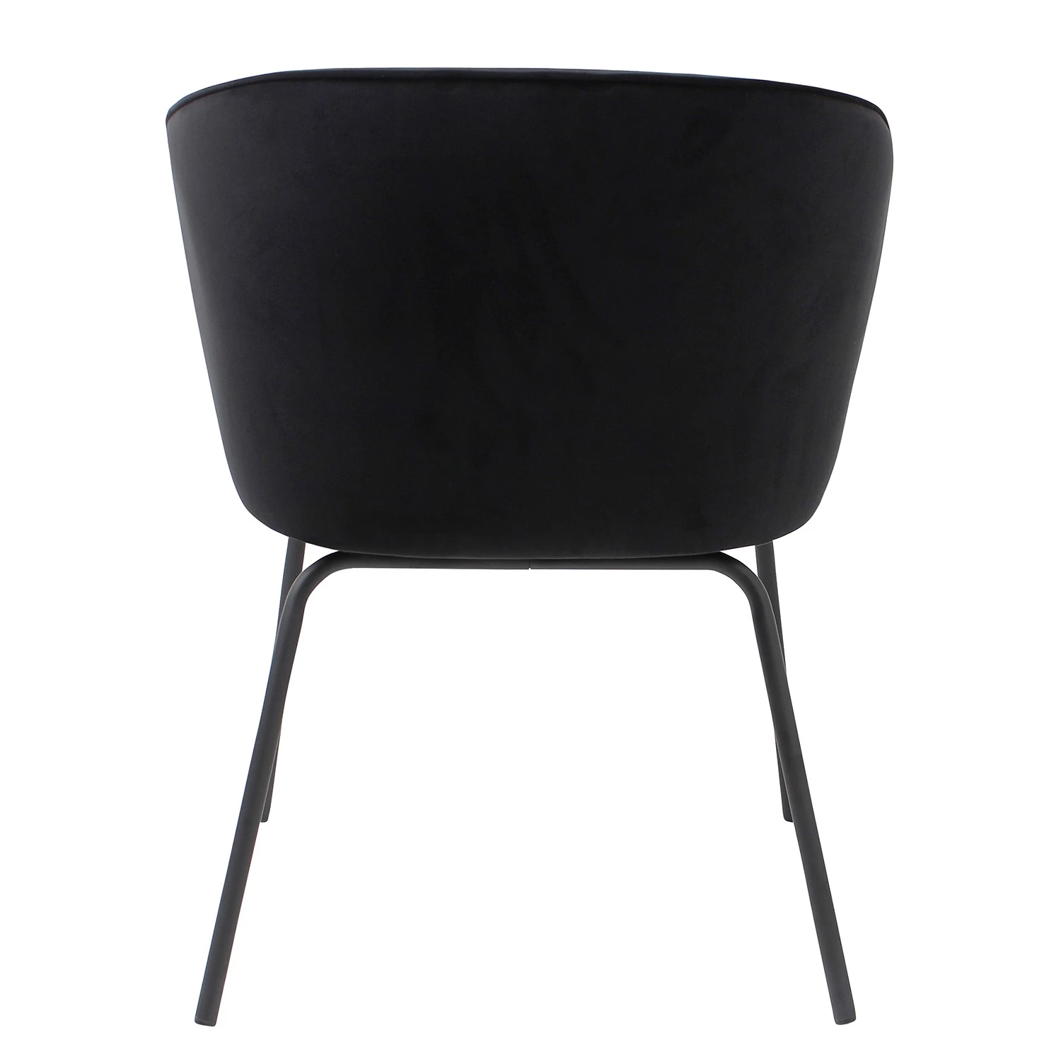 Red Living Chaises capitonnées Bird II (lot de 2) - Noir 5 Red Living Chaises capitonnées Bird II (lot de 2) - Noir – Image 5