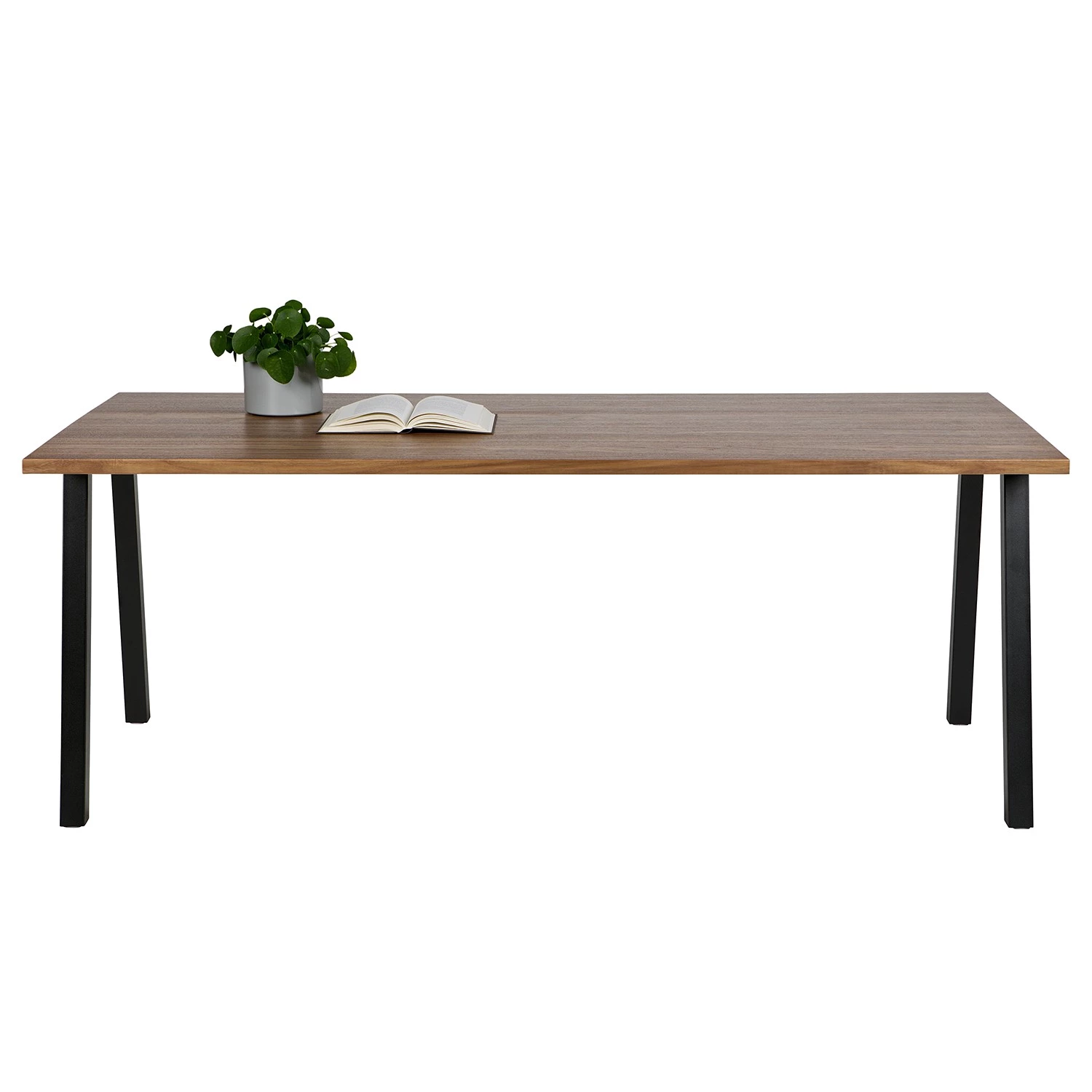 Red Living Table Deven - Pin massif / Acier - Pin / Noir 5 Red Living Table Deven - Pin massif / Acier - Pin / Noir – Image 5