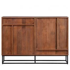 Red Living Buffet Borro II - Manguier massif / Métal - Manguier / Noir -Meubles de salle à manger Soldes Magasin 1000275679 210630 12481900374 DETAILS P000000001000275679