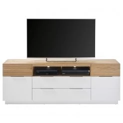 Norrwood Enfilade Akaa I - Placage en bois véritable - Chêne / Blanc -Meubles de salle à manger Soldes Magasin 1000276025 210623 17275600010 DETAILS P000000001000276025