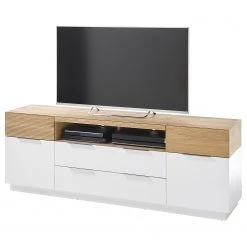 Norrwood Enfilade Akaa I - Placage en bois véritable - Chêne / Blanc -Meubles de salle à manger Soldes Magasin 1000276025 220118 113307000033 DETAILS P000000001000276025