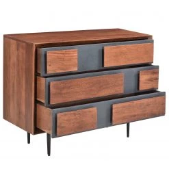 Ars manufacti Commode Envo - Acacia massif / Placage en pierre - Acacia / Ardoise -Meubles de salle à manger Soldes Magasin 1000276040 220120 08510700046 DETAILS P000000001000276040