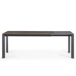 Norrwood Table Retie III - (Extensible) - Marron vieilli - Largeur : 160 cm - Anthracite -Meubles de salle à manger Soldes Magasin 1000276597 210629 15002000380 DETAILS P000000001000276597