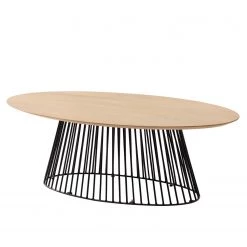 Norrwood Table Kooskia II - Manguier massif / Fer - Manguier massif / Noir