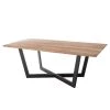 Ars manufacti Table Conna - Acacia - Largeur : 200 cm - Bord suisse