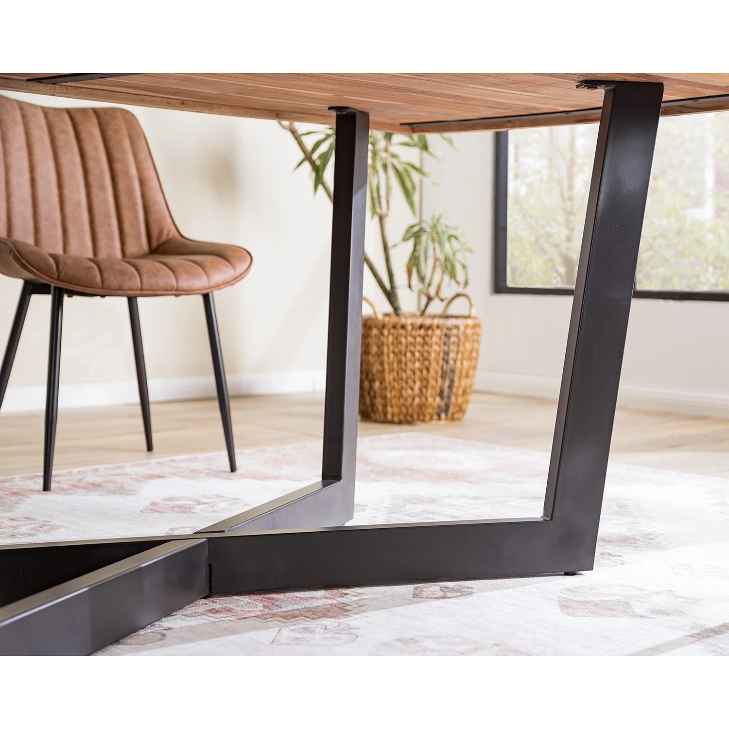 Ars manufacti Table Conna - Acacia - Largeur : 200 cm - Bord suisse 7 Ars manufacti Table Conna - Acacia - Largeur : 200 cm - Bord suisse – Image 7