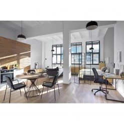 Mørteens Table Asyan - Imitation chêne / Noir 15 Mørteens Table Asyan - Imitation chêne / Noir -Meubles de salle à manger Soldes Magasin 1000276623 210629 15002300497 MOOD DETAILS P000000001000276623 mood