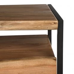 Ars manufacti Buffet Kaawo - Acacia massif / Métal - Acacia / Noir -Meubles de salle à manger Soldes Magasin 1000276806 220713 055 DETAILS P000000001000276806