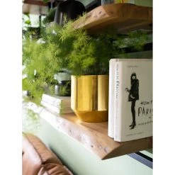 Ars manufacti Étagère murale Kaawo I - Acacia massif / Métal - Acacia / Noir - Largeur : 100 cm -Meubles de salle à manger Soldes Magasin 1000276819 220812 022 MOOD DETAILS P000000001000276819 mood