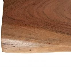 Ars manufacti Étagère murale Kaawo II - Acacia massif / Métal - Acacia / Noir - Hauteur : 100 cm -Meubles de salle à manger Soldes Magasin 1000276821 220719 036 DETAILS P000000001000276821