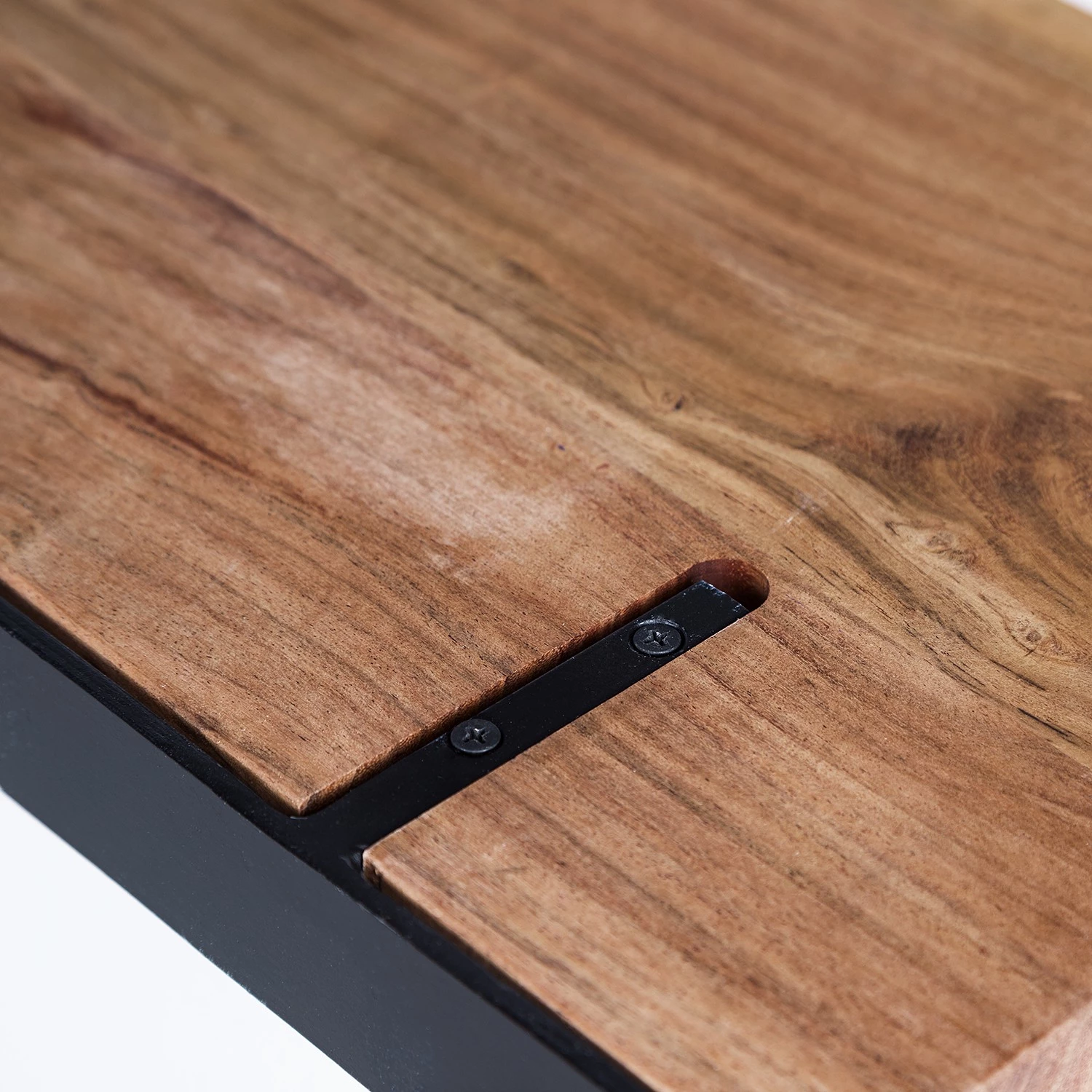 Ars manufacti Tablette murale Kaawo - Acacia massif - Largeur : 110 cm 7 Ars manufacti Tablette murale Kaawo - Acacia massif - Largeur : 110 cm – Image 7