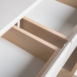 Studio Copenhagen Enfilade Cooby II - Blanc / Chêne -Meubles de salle à manger Soldes Magasin 1000276948 220713 060 DETAILS P000000001000276948