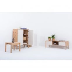 Studio Copenhagen Buffet Maayka - Partiellement en chêne massif - Blanc / Chêne clair 18 Studio Copenhagen Buffet Maayka - Partiellement en chêne massif - Blanc / Chêne clair -Meubles de salle à manger Soldes Magasin 1000277379 211012 15364800034 MOOD DETAILS P000000001000277379 mood