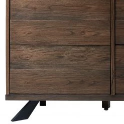 Red Living Buffet Berck - Placage en bois véritable - Chêne fumé / Noir 15 Red Living Buffet Berck - Placage en bois véritable - Chêne fumé / Noir -Meubles de salle à manger Soldes Magasin 1000277640 210706 14081300069 DETAILS P000000001000277640