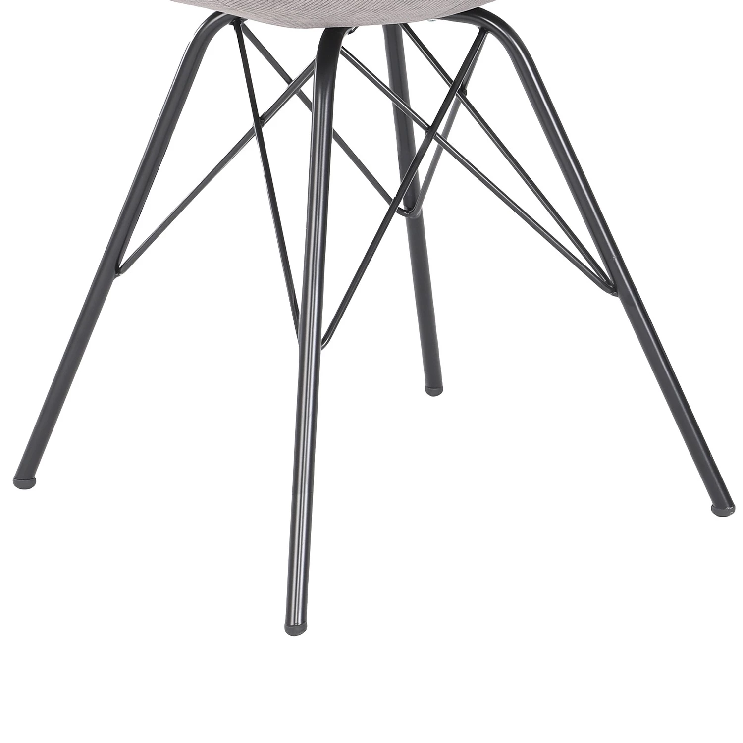 Loftscape Chaises capitonnées Flekke II (lot de 2) - gris 8 Loftscape Chaises capitonnées Flekke II (lot de 2) - gris – Image 8