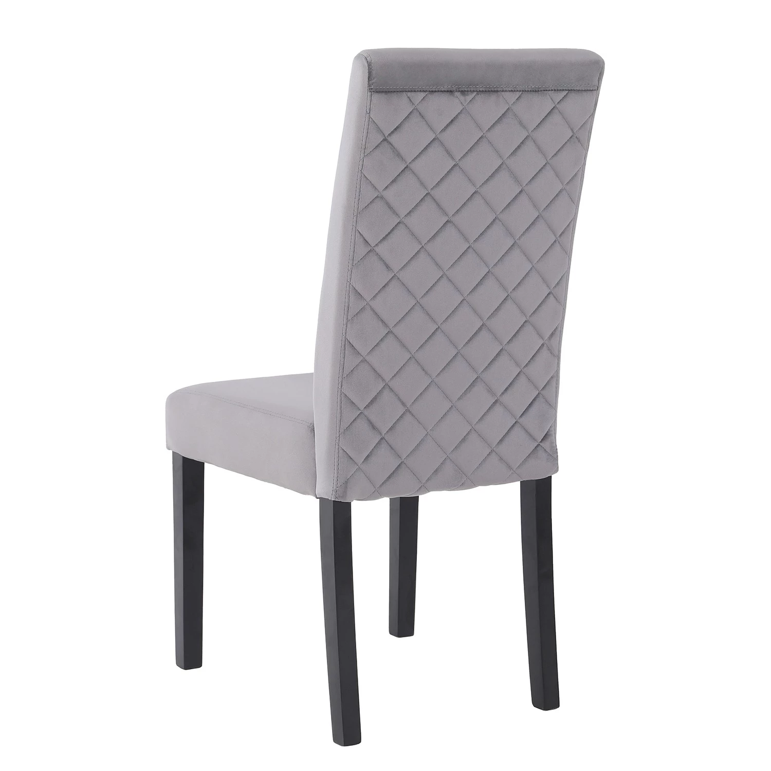 Loftscape Chaises capitonnées Talma I (lot de 2) - Gris 4 Loftscape Chaises capitonnées Talma I (lot de 2) - Gris – Image 4