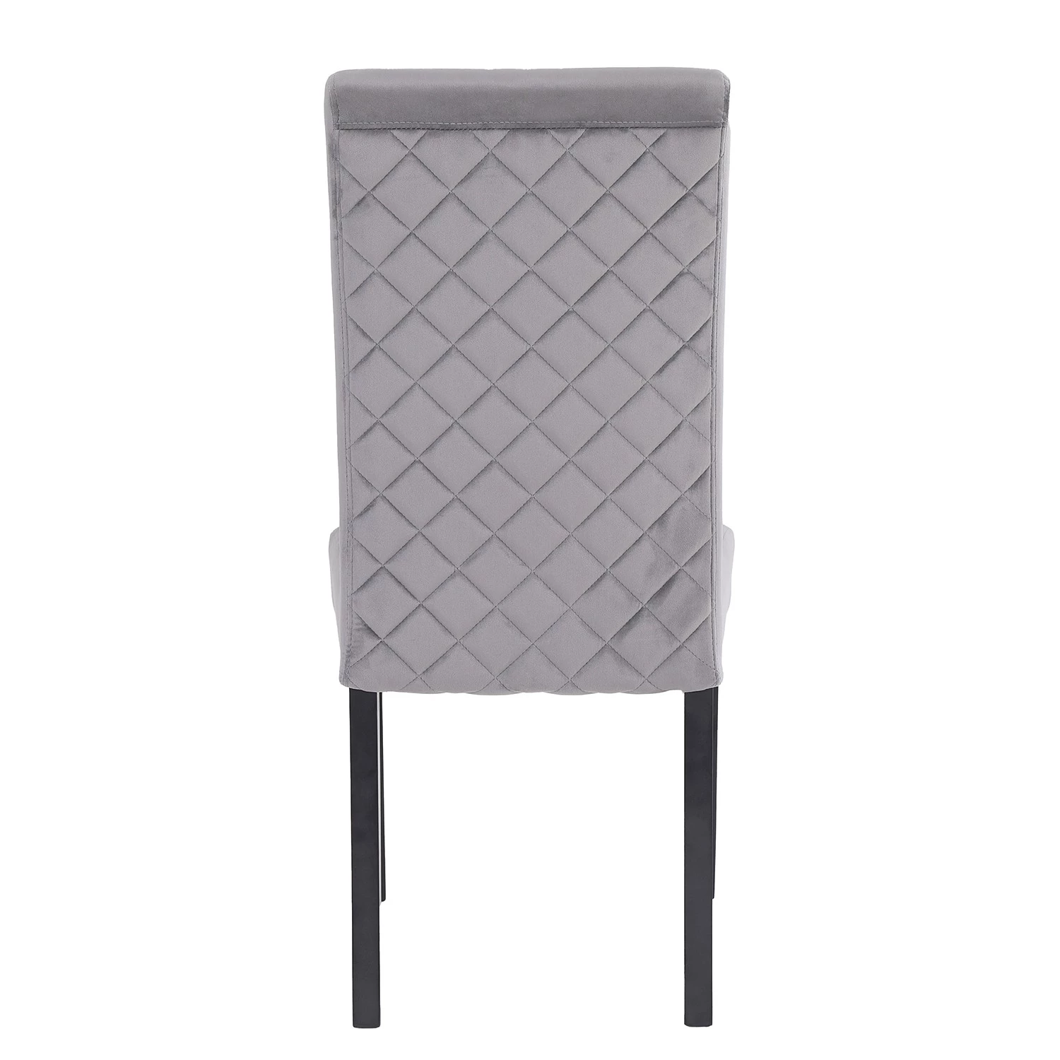 Loftscape Chaises capitonnées Talma I (lot de 2) - Gris 5 Loftscape Chaises capitonnées Talma I (lot de 2) - Gris – Image 5