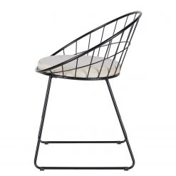 Ars manufacti Chaises Ceza (lot de 2) - Beige / Noir 11 Ars manufacti Chaises Ceza (lot de 2) - Beige / Noir -Meubles de salle à manger Soldes Magasin 1000281734 220920 040 DETAILS P000000001000281734