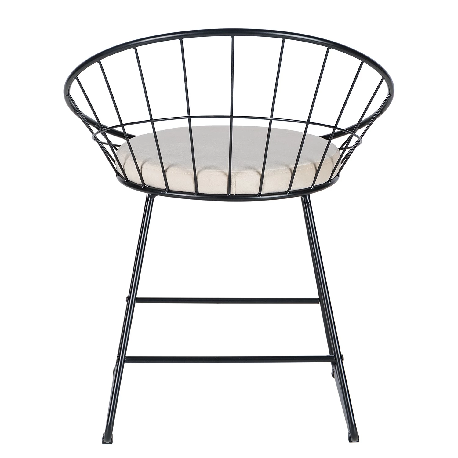 Ars manufacti Chaises Ceza (lot de 2) - Beige / Noir 4 Ars manufacti Chaises Ceza (lot de 2) - Beige / Noir – Image 4