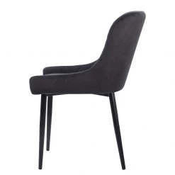 Ars manufacti Chaises Dorio (lot de 2) - Noir -Meubles de salle à manger Soldes Magasin 1000281749 220324 040 DETAILS P000000001000281749