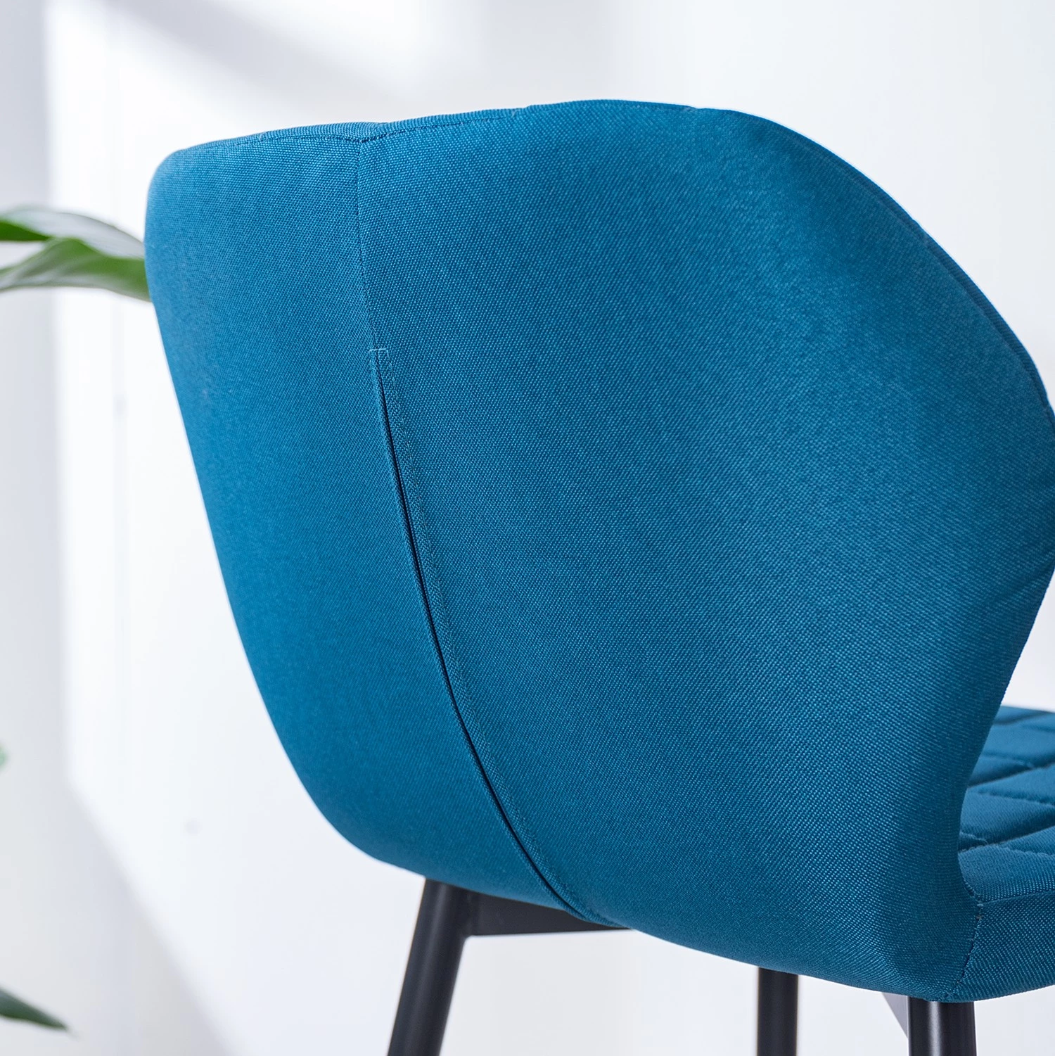 Ars manufacti Chaises de bar Fia (lot de 2) - Bleu brillant 8 Ars manufacti Chaises de bar Fia (lot de 2) - Bleu brillant – Image 8