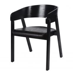 Studio Copenhagen Chaise à accoudoirs Goose - Noir