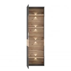 Loftscape Vitrine Corey - Avec éclairage - Imitation chêne / Gris - Butoir à gauche 12 Loftscape Vitrine Corey - Avec éclairage - Imitation chêne / Gris - Butoir à gauche -Meubles de salle à manger Soldes Magasin 1000282745 211109 144353000107 DETAILS P000000001000282745