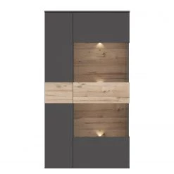 Loftscape Vitrine Corey - Avec éclairage - Imitation chêne / Gris - Porte en verre à droite 9 Loftscape Vitrine Corey - Avec éclairage - Imitation chêne / Gris - Porte en verre à droite -Meubles de salle à manger Soldes Magasin 1000282747 211109 144406000115 DETAILS P000000001000282747