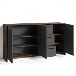 Fredriks Enfilade Edgeworth - Imitation bois ancien / Anthracite 10 Fredriks Enfilade Edgeworth - Imitation bois ancien / Anthracite -Meubles de salle à manger Soldes Magasin 1000283869 210805 14244600354 DETAILS P000000001000283869