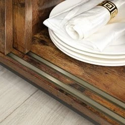 Red Living Buffet Condover III - Marron / Noir -Meubles de salle à manger Soldes Magasin 1000283943 210813 06354000073 DETAILS P000000001000283943