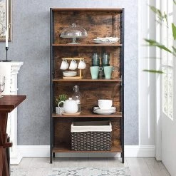 Red Living Étagère Welford - Marron / Noir -Meubles de salle à manger Soldes Magasin 1000283952 210813 06354400114 MOOD DETAILS P000000001000283952 mood