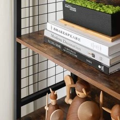 Red Living Étagère Welford - Marron / Noir -Meubles de salle à manger Soldes Magasin 1000283952 210813 06354400115 DETAILS P000000001000283952