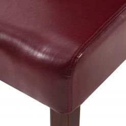 Ars Natura Chaises capitonnées Nello I (lot de 2) - similicuir / Hévéa massif - Marron foncé - Carmin - Lot de 4 20 Ars Natura Chaises capitonnées Nello I (lot de 2) - similicuir / Hévéa massif - Marron foncé - Carmin - Lot de 4 -Meubles de salle à manger Soldes Magasin 1000283998 210831 13391900054 DETAILS P000000001000283998