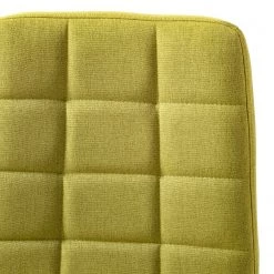 Mørteens Chaise capitonnée Doskie II - Lin / Chêne massif - Citron vert - Lot de 4 -Meubles de salle à manger Soldes Magasin 1000284205 210823 08535600241 DETAILS P000000001000284205