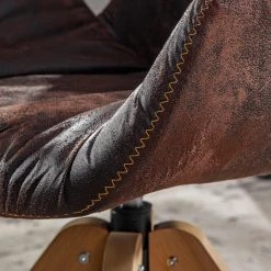 Red Living Chaise capitonnée Wilbur I - Marron vintage 9 Red Living Chaise capitonnée Wilbur I - Marron vintage -Meubles de salle à manger Soldes Magasin 1000284294 220318 030 DETAILS P000000001000284294