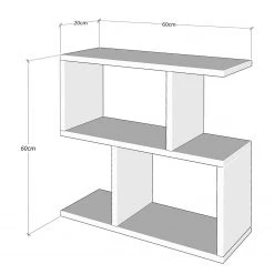 Loftscape Étagères Isorana - Gris 5 Loftscape Étagères Isorana - Gris -Meubles de salle à manger Soldes Magasin 1000284336 210809 06083100059 SKETCH DETAILS P000000001000284336 sketch